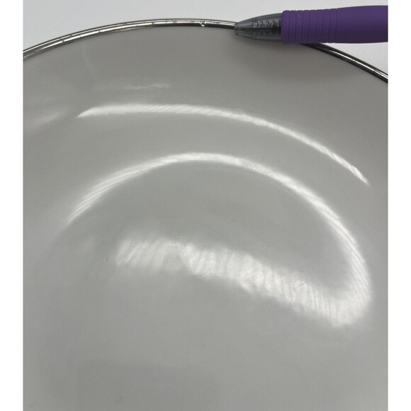 Harmony House Moderne Soup Bowl White China Silver Rim Dinner Party Elegant - Picture 5 of 5